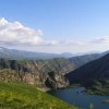 Озеро Сусынген в ясную погоду